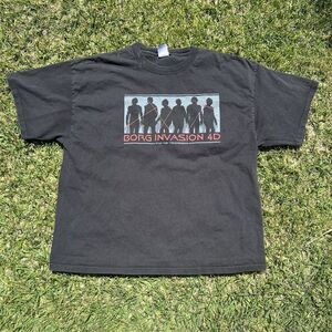Rare VTG Star Trek the Experience Borg Invasion 4D Mens Promo T Shirt XXL Black
